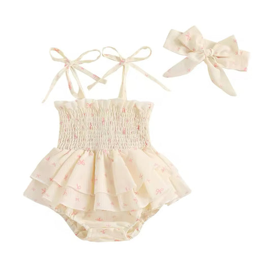 Bow Tutu Romper