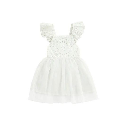 Olivia Dress White