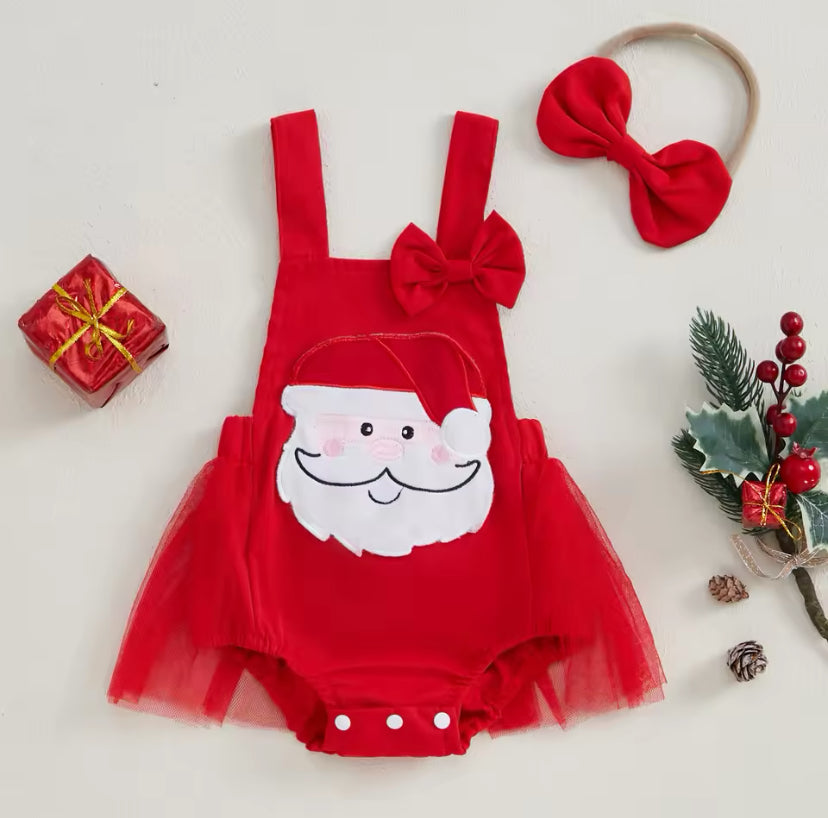 Santa Claus Tulle Romper