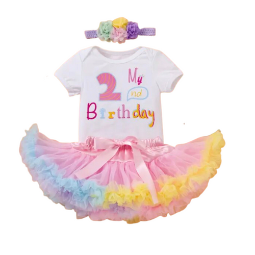 Two Birthday Rainbow Set