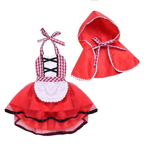 Red Riding Romper