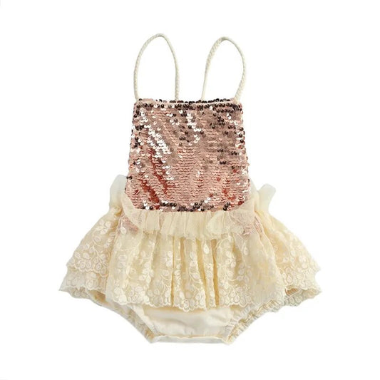 Sequins Baby Romper