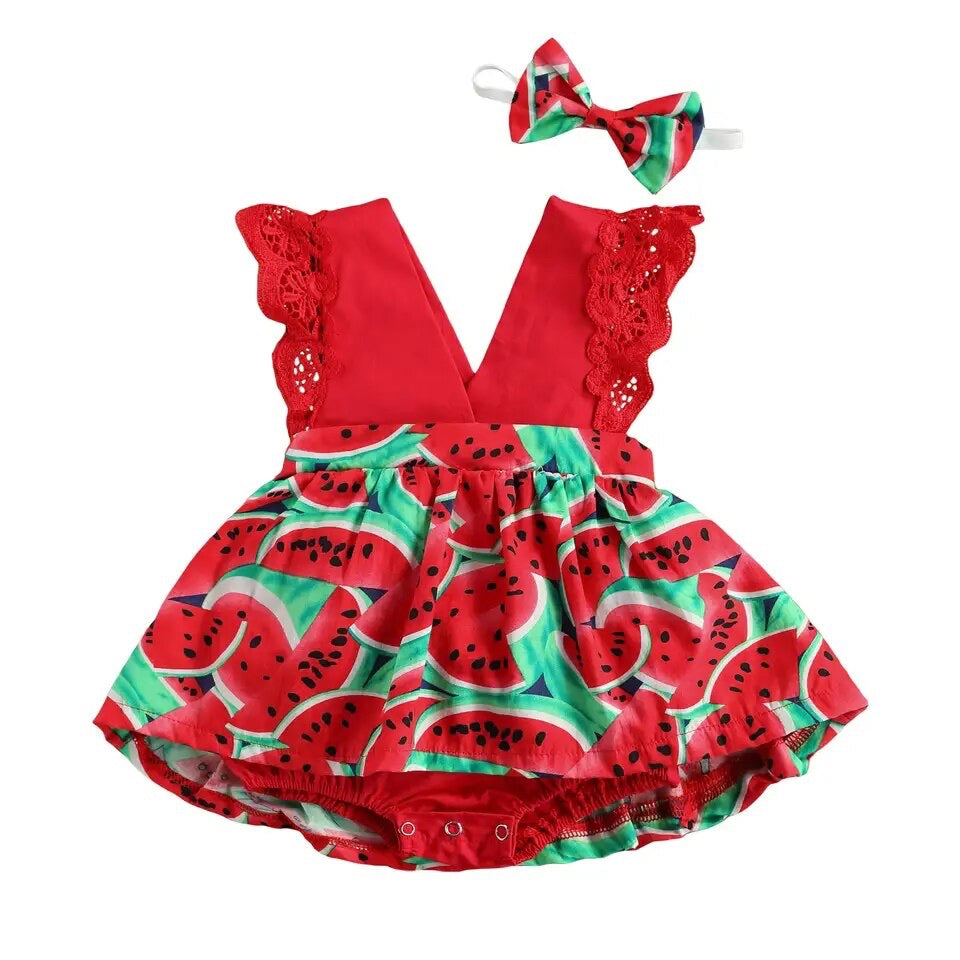 Watermelon Romper