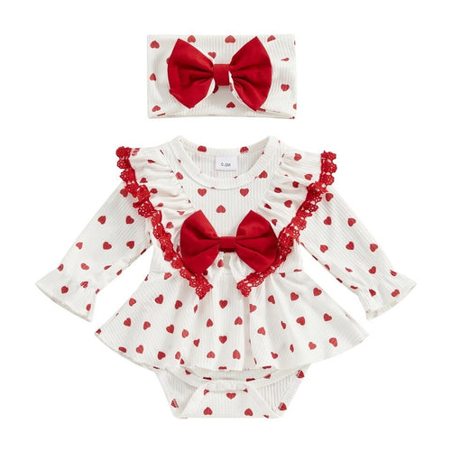Hearts and Frills Romper