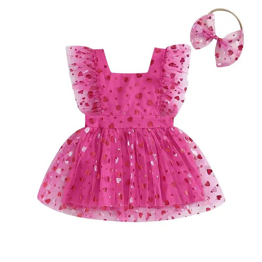 Pink Heart Dress